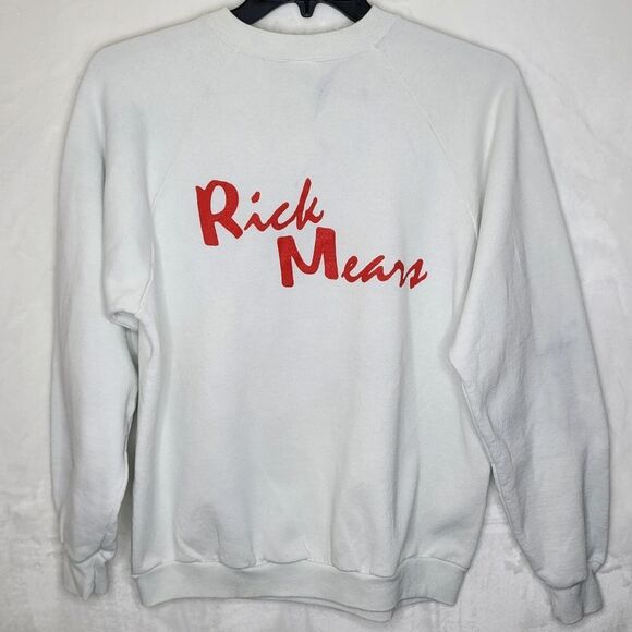 Vintage 80s Pennzoil Motorsport Rick Mears Racing Sweatshirt Size XL - Picture 9 of 15